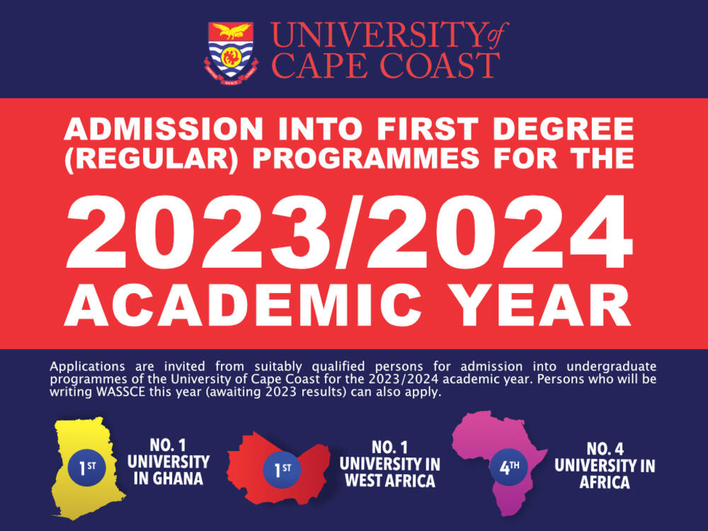 University of Cape Coast Announces Admission into First Degree