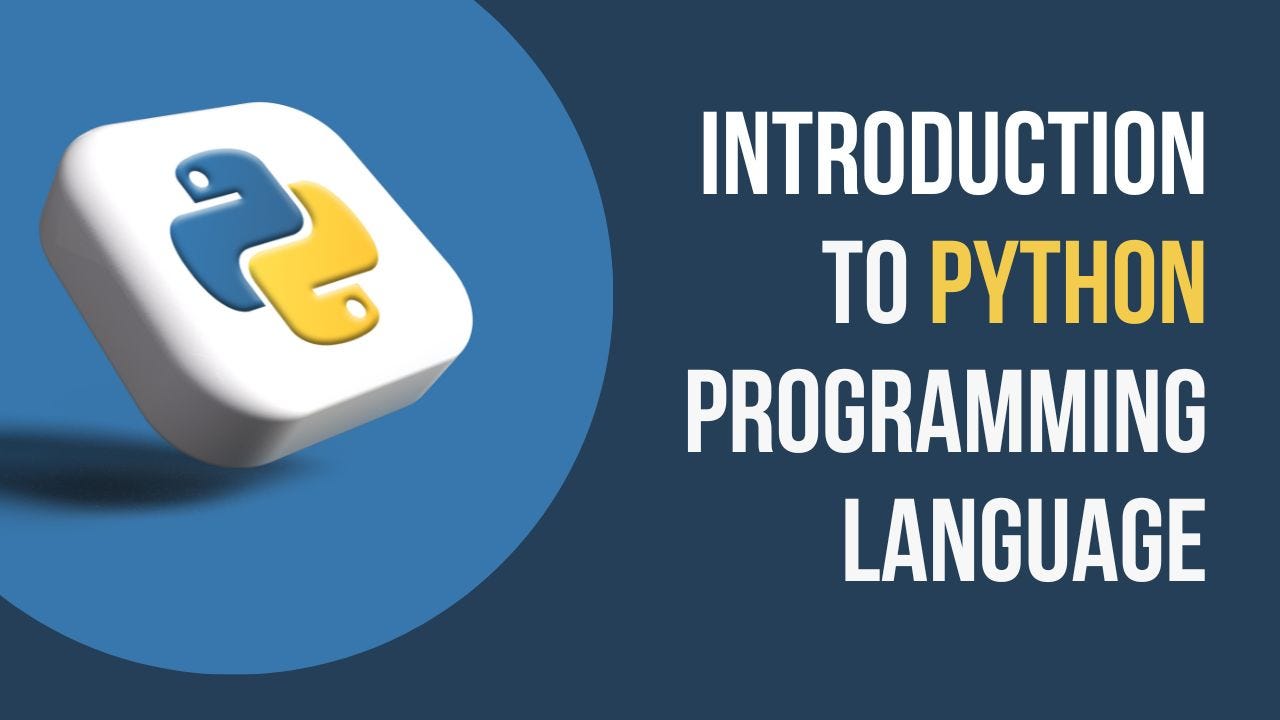 Python: An Overview and Introduction to Programming in Python